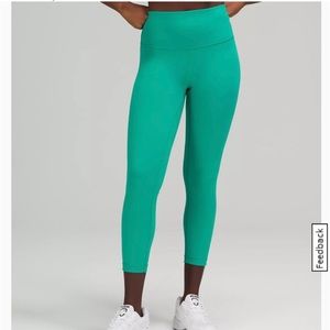 Lululemon Wunder Train High-Rise Crop 23" Size 8